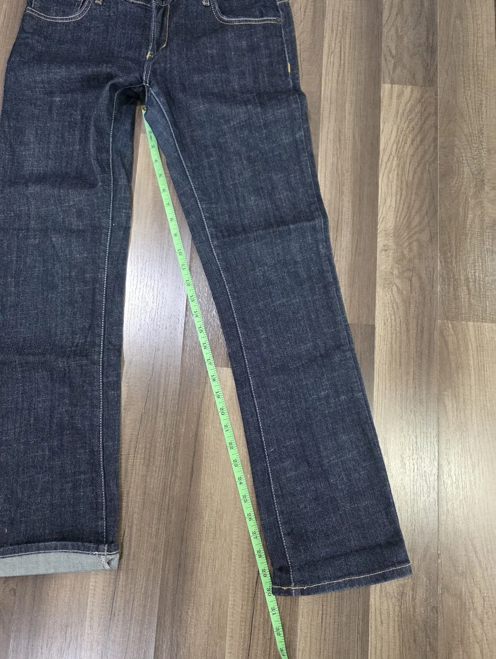 Spykar Aleeza Trendy Dark Wash Low Rise Straight-Leg Stretchy Indie Jeans. 34